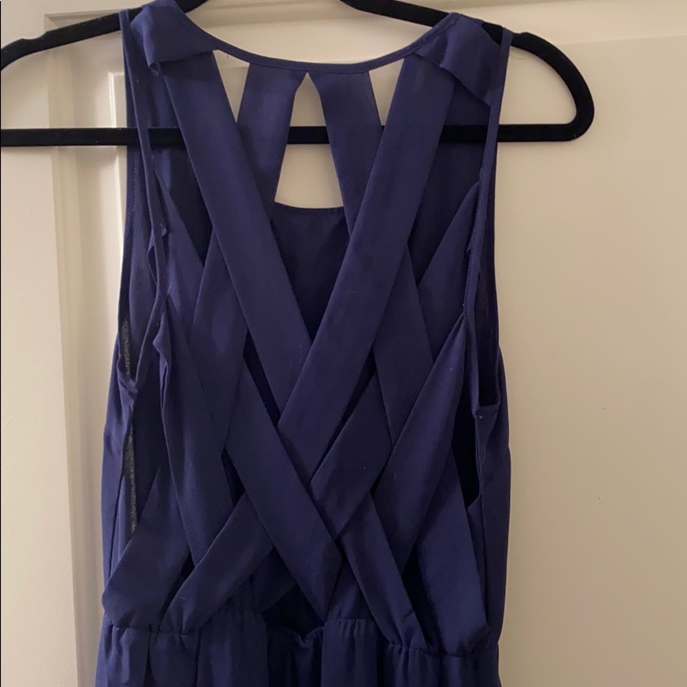 Navy maxi dress - Picture 3 of 3